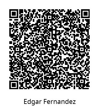 contact information in QR code